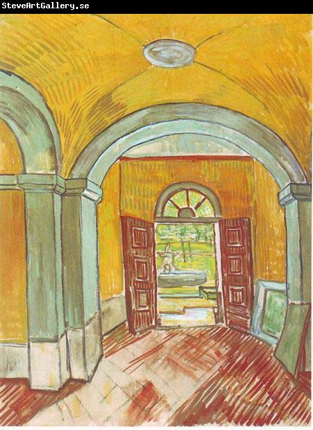 Vincent Van Gogh Entrance of the Hospital